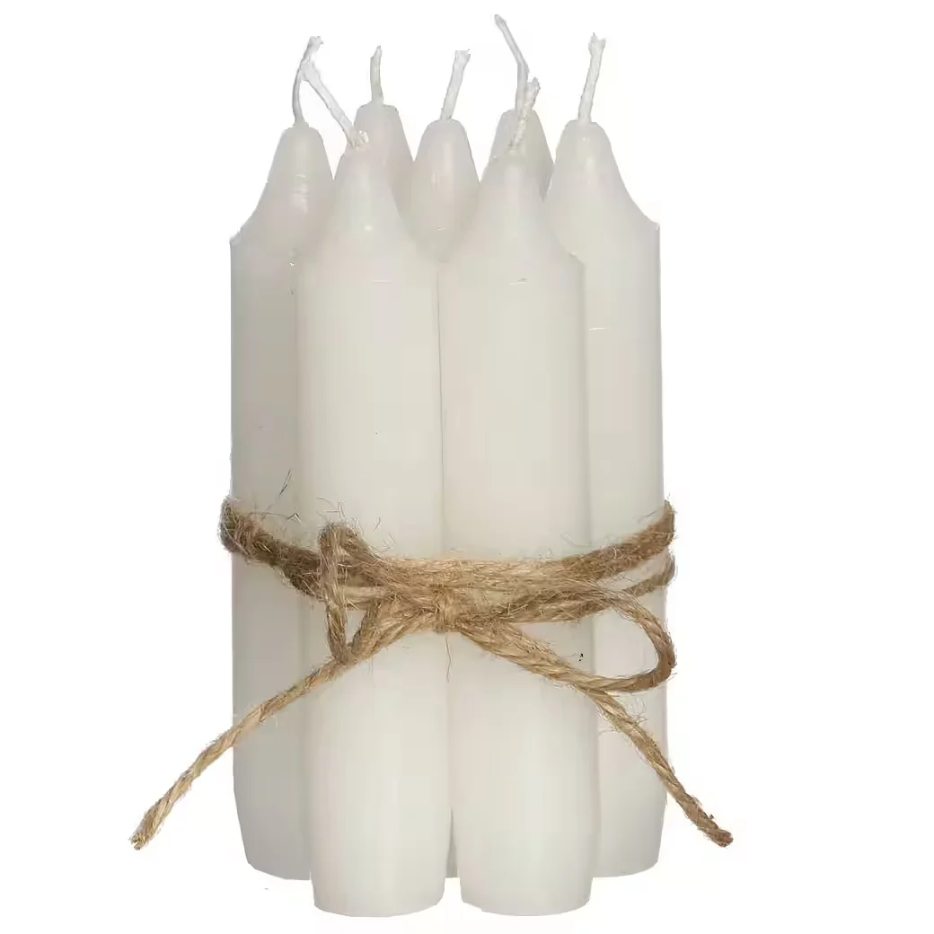 ANNASTORE Spitzkerzen 7er Set 11 cm Stabkerzen für Flaschen Vasen