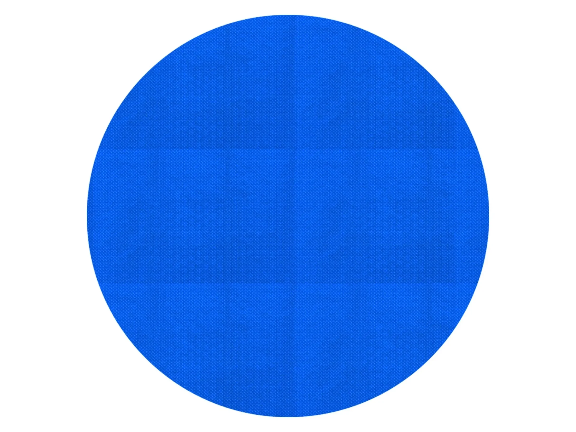 ECD Germany Pool Solarfolie rund 600 cm blau 400 Mikron PE Luftpolster