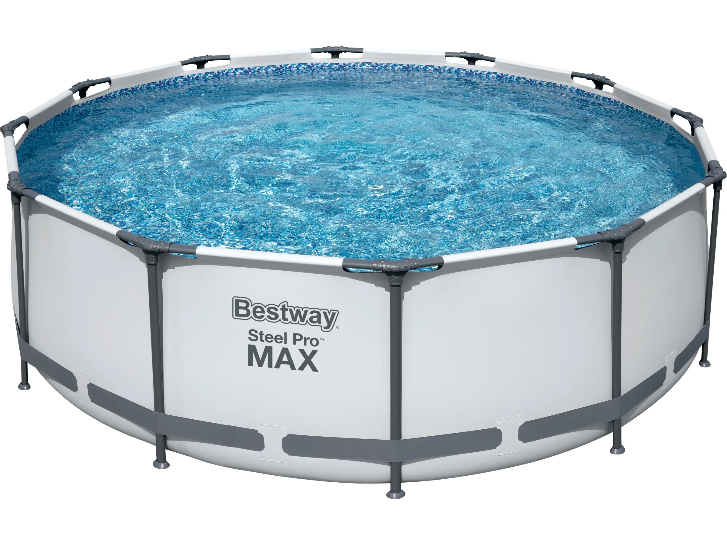 Bestway Steel Pro Max Stahlrahmenpool Set rund 366 x 100 cm