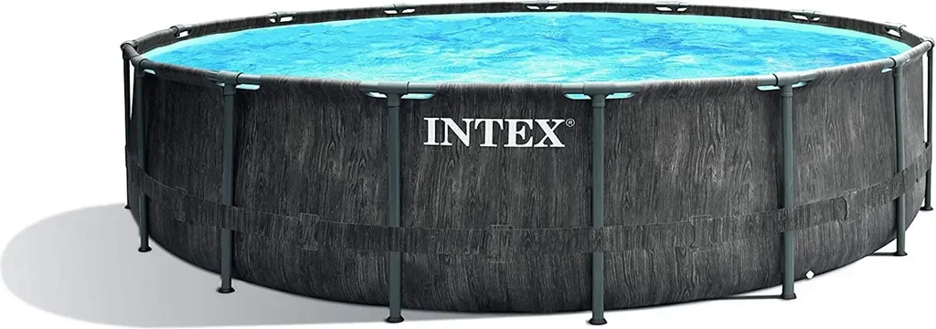 Intex 26742GN Greywood Prism Frame Pool 457x122 cm Aufstellpool