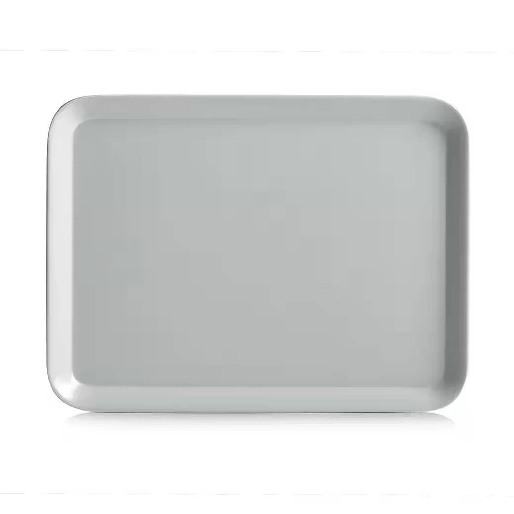 Zeller Present Tablett grau 24x18 cm