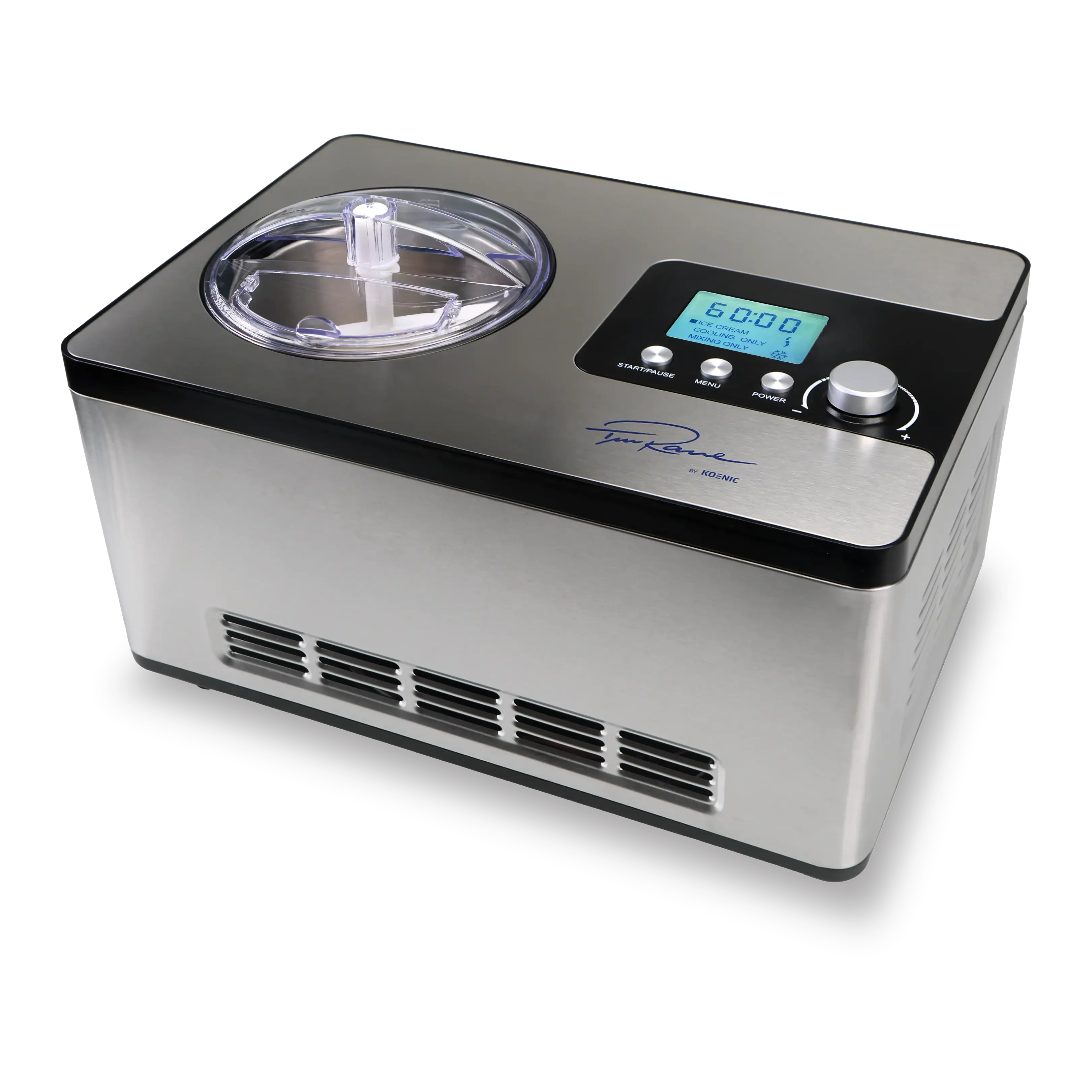 KOENIC KIM-TR 2025 M Speiseeismaschine 180 W Edelstahl Schwarz
