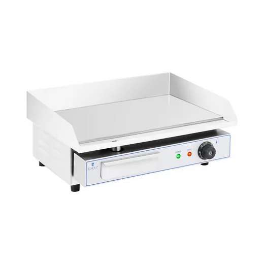 ROYAL CATERING Elektrogrill Grillplatte glatt 55x35 cm 3000 W 50-300 C