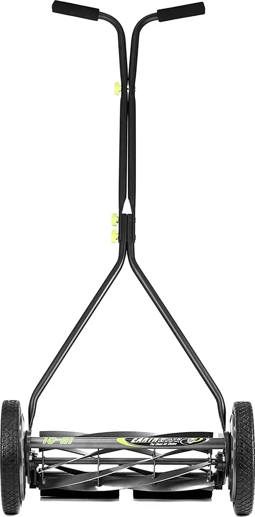 Earthwise Spindelmäher 16 Zoll 7 Klingen Fangkorb höhenverstellbar
