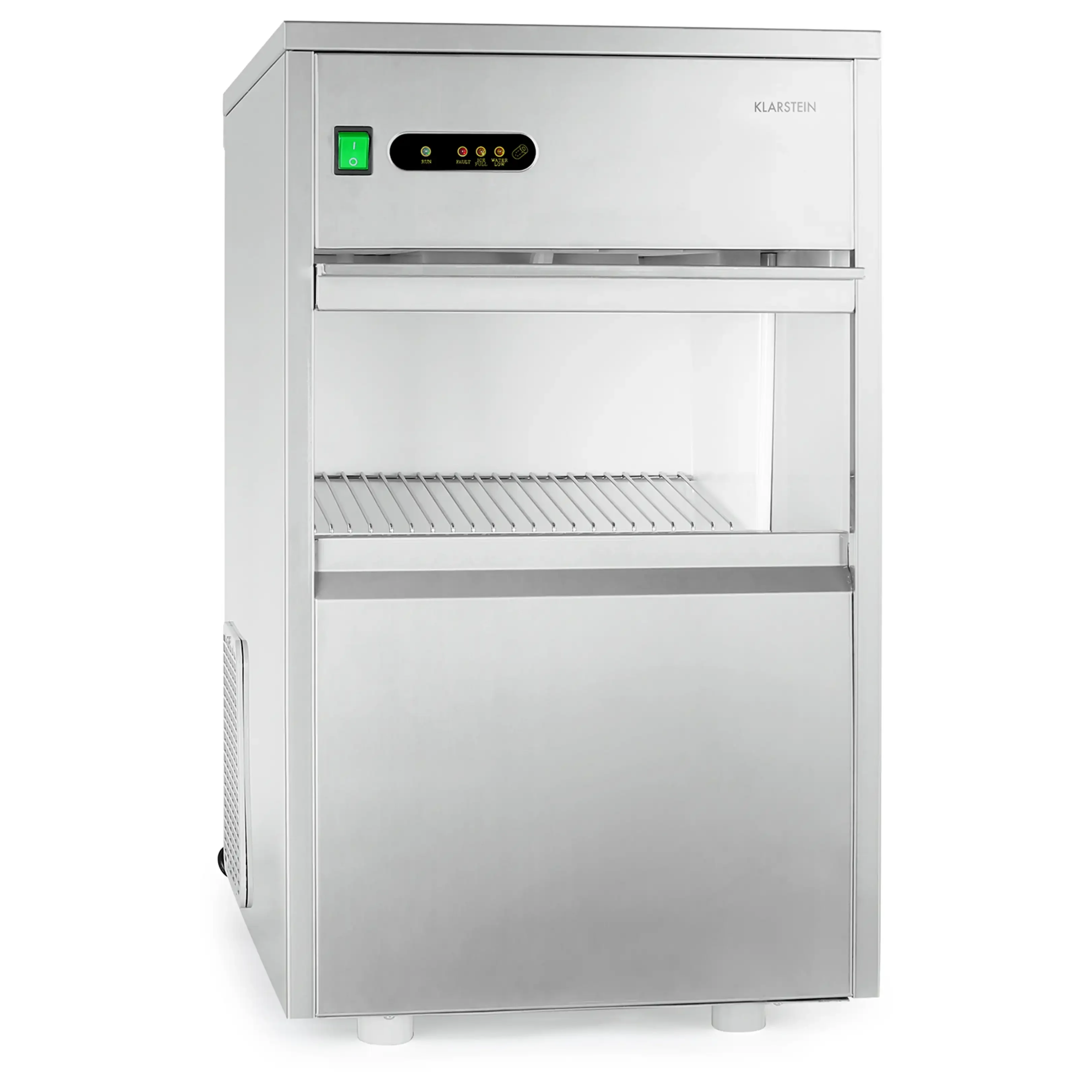 Klarstein Powericer XXL Eiswürfelmaschine 160 W Silber
