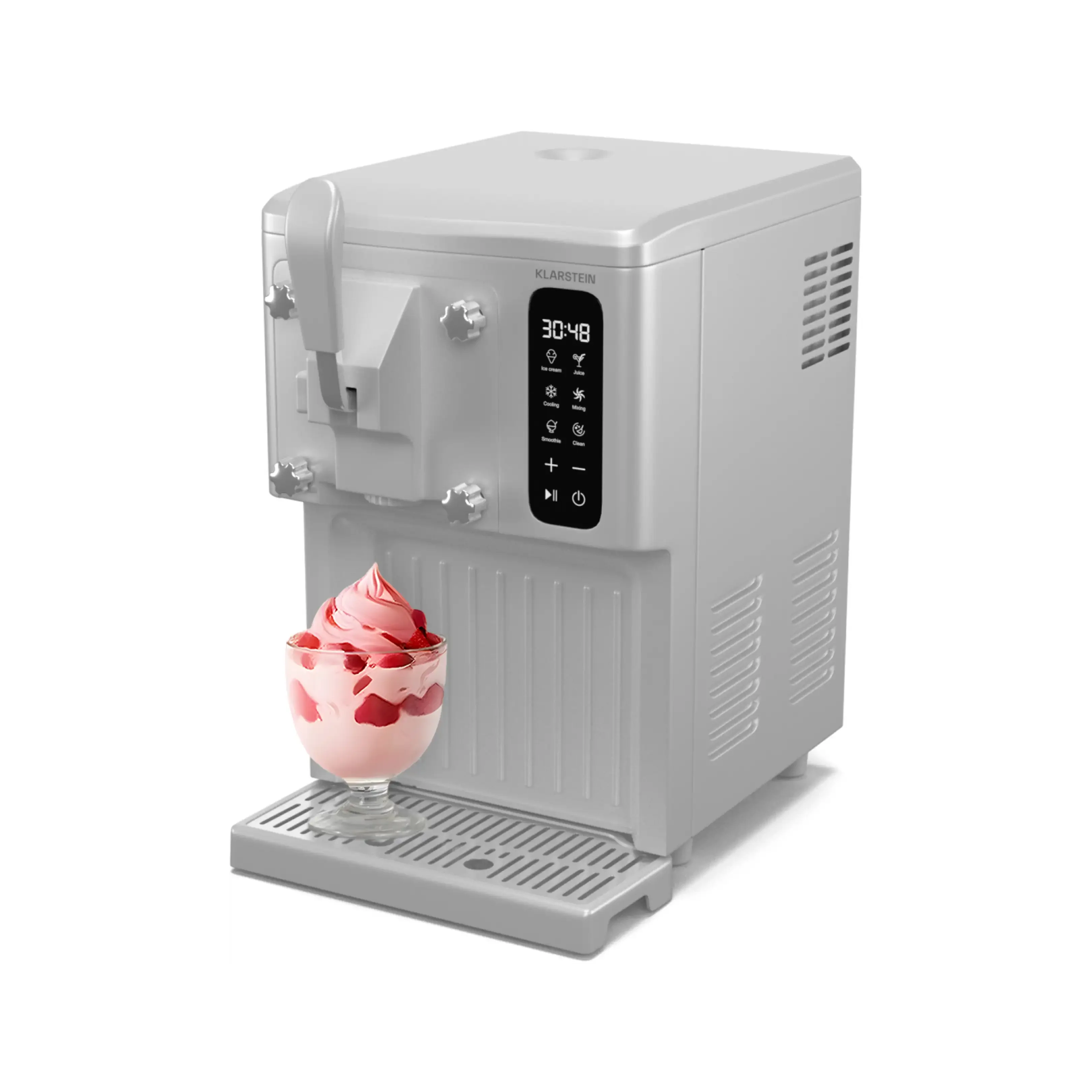 KLARSTEIN SweetSwirl Eismaschine 250 Watt Weiß