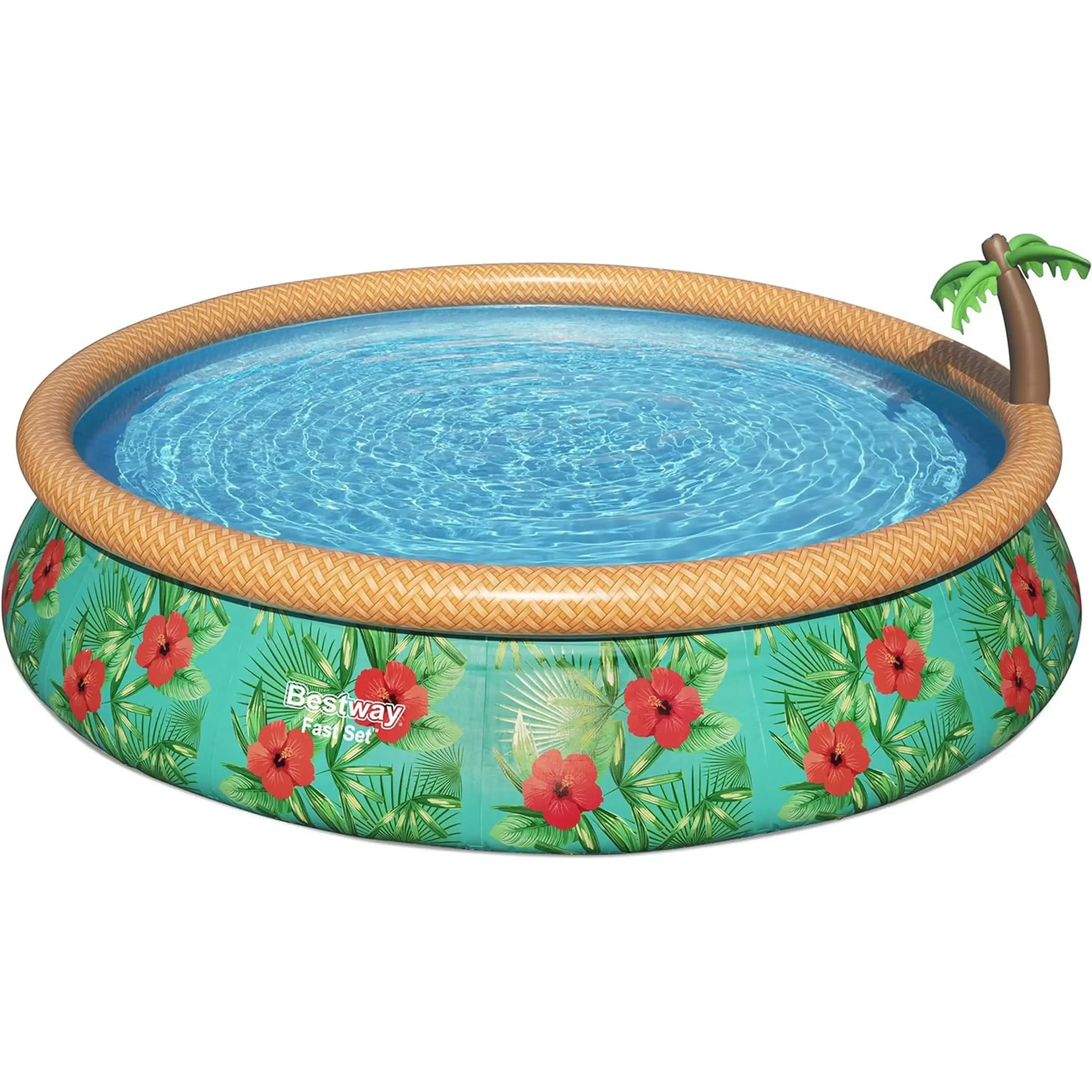 Bestway Paradise Palms Pool 457x84 cm mit Filterpumpe Aufstellpool