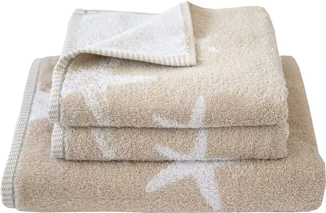 DYCKHOFF Handtuch Maritim Starfish mit Seestern Motiv