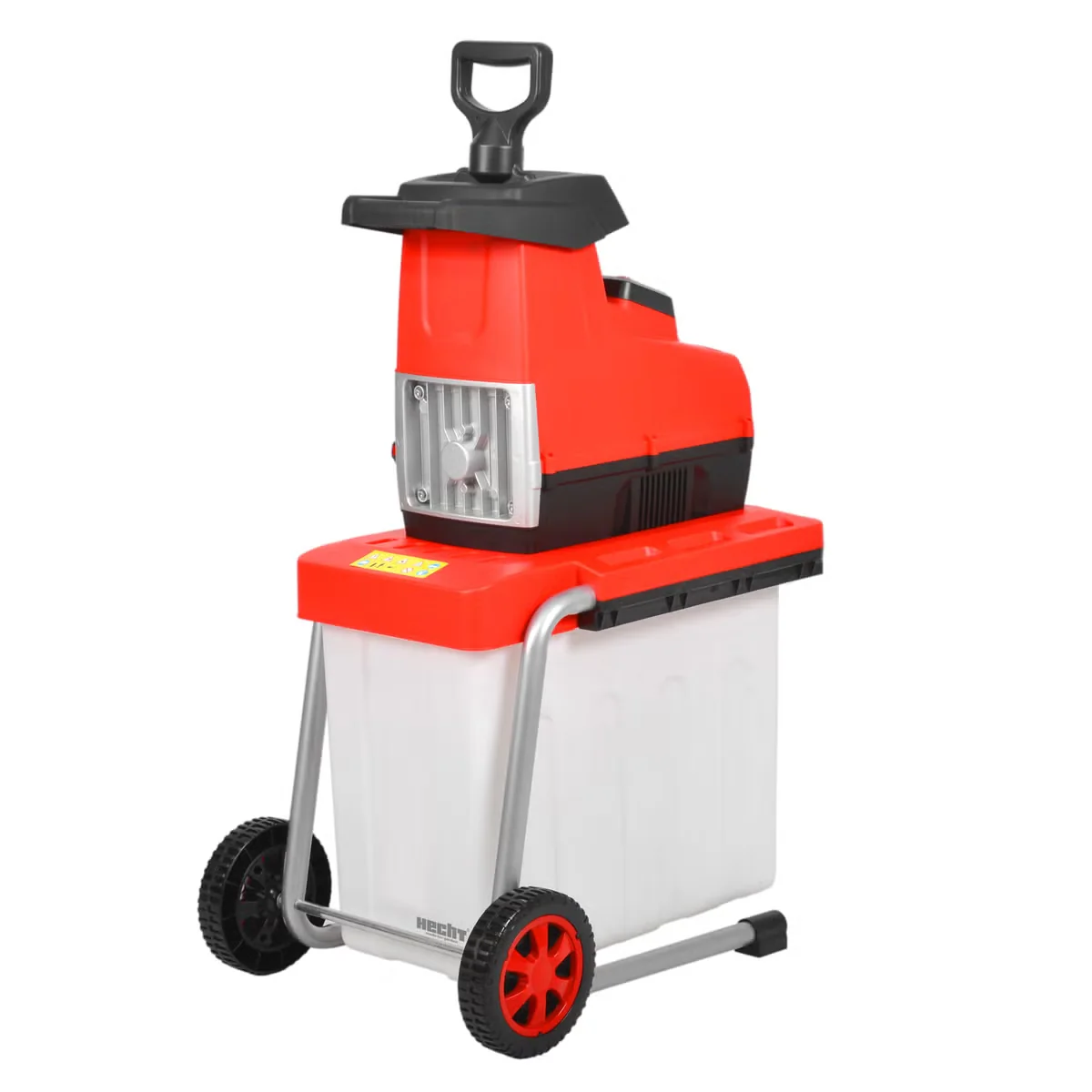 HECHT 6285 XL Elektro Gartenhäcksler 2800 W 44 mm 60L leise Fangbox