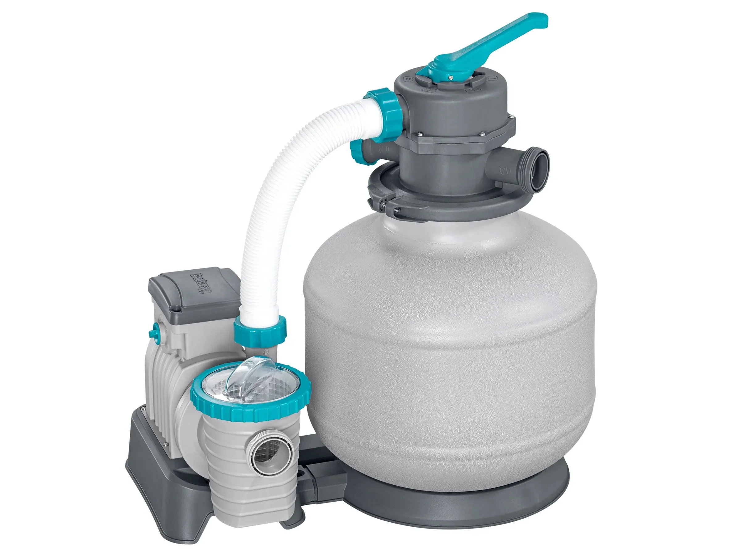 Sandfilteranlage Pool mit Zeitschaltuhr 6.056 l/h 230 W GS