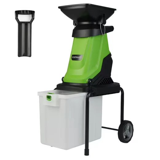COSTWAY Gartenhäcksler für Äste Zweige und Strauchschnitt