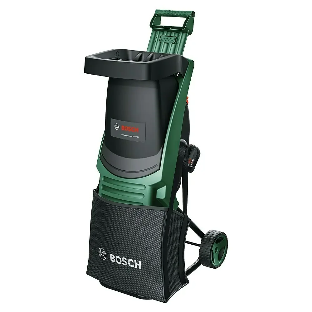 Bosch UniversalShredder 2x18V-25 Akku-Gartenhäcksler Power for All