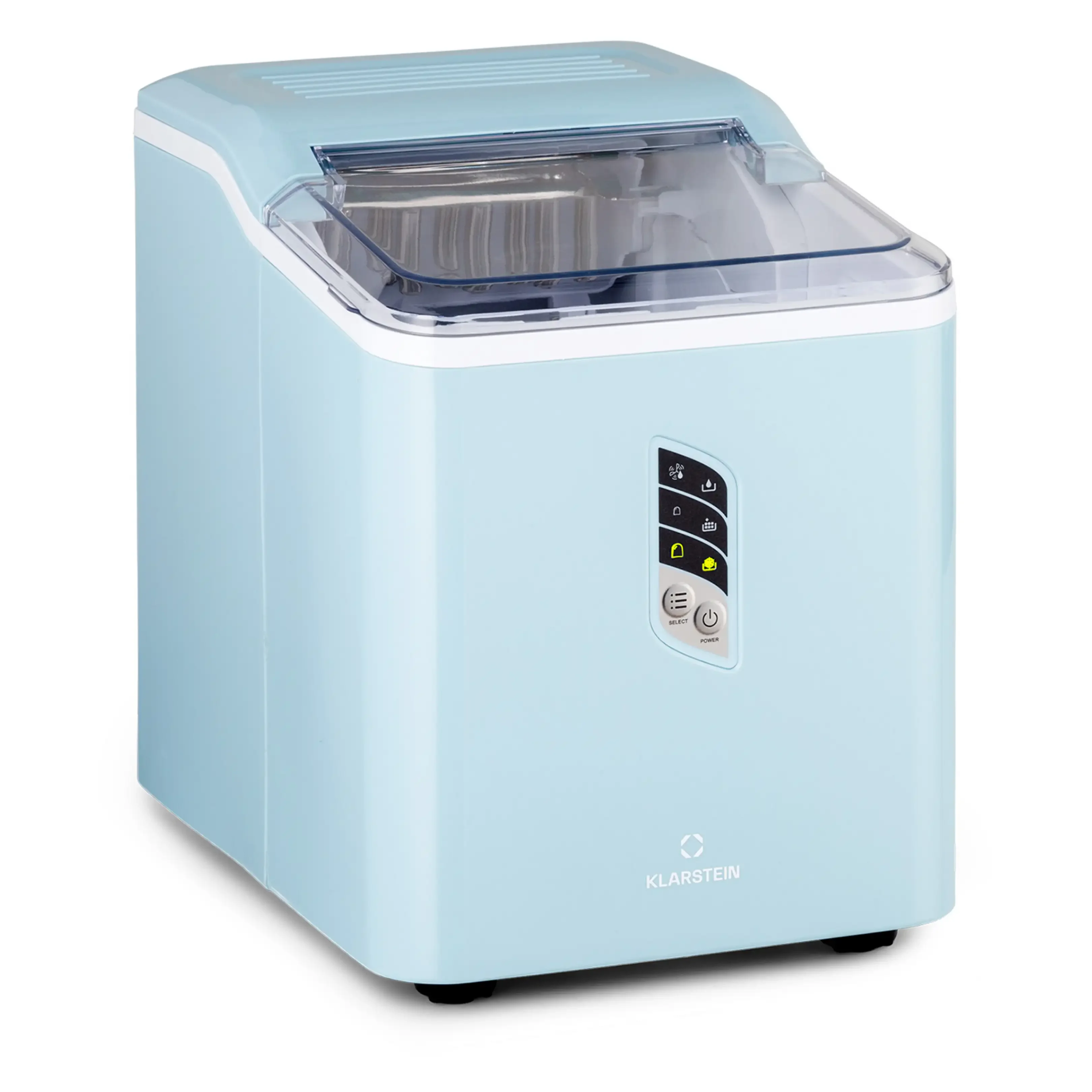 KLARSTEIN Albaron Eismaschine 120 W Pastellblau Eisbereiter