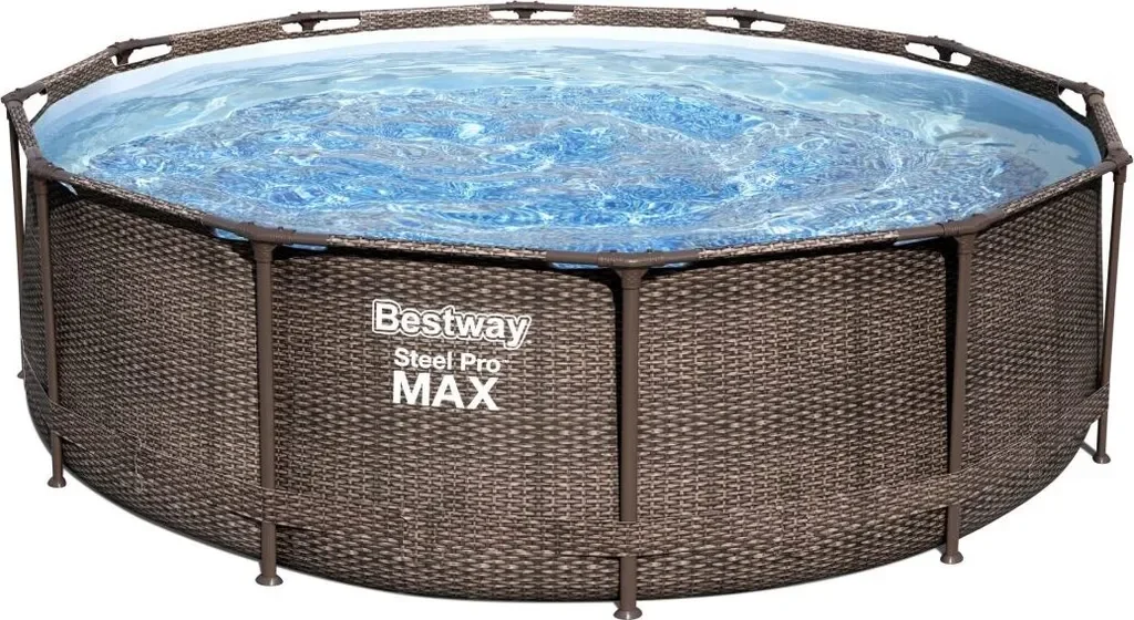 Bestway Steel Pro Max Deluxe Aufstellpool 366 x 100 cm Rundpool