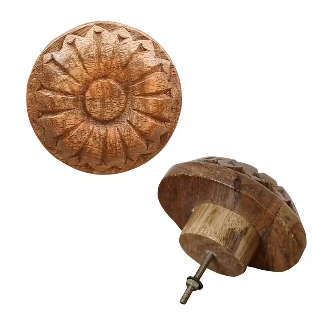 MARRAKESCH ORIENT & MEDITERRAN INTERIOR Möbelgriff Admir Holz Boho