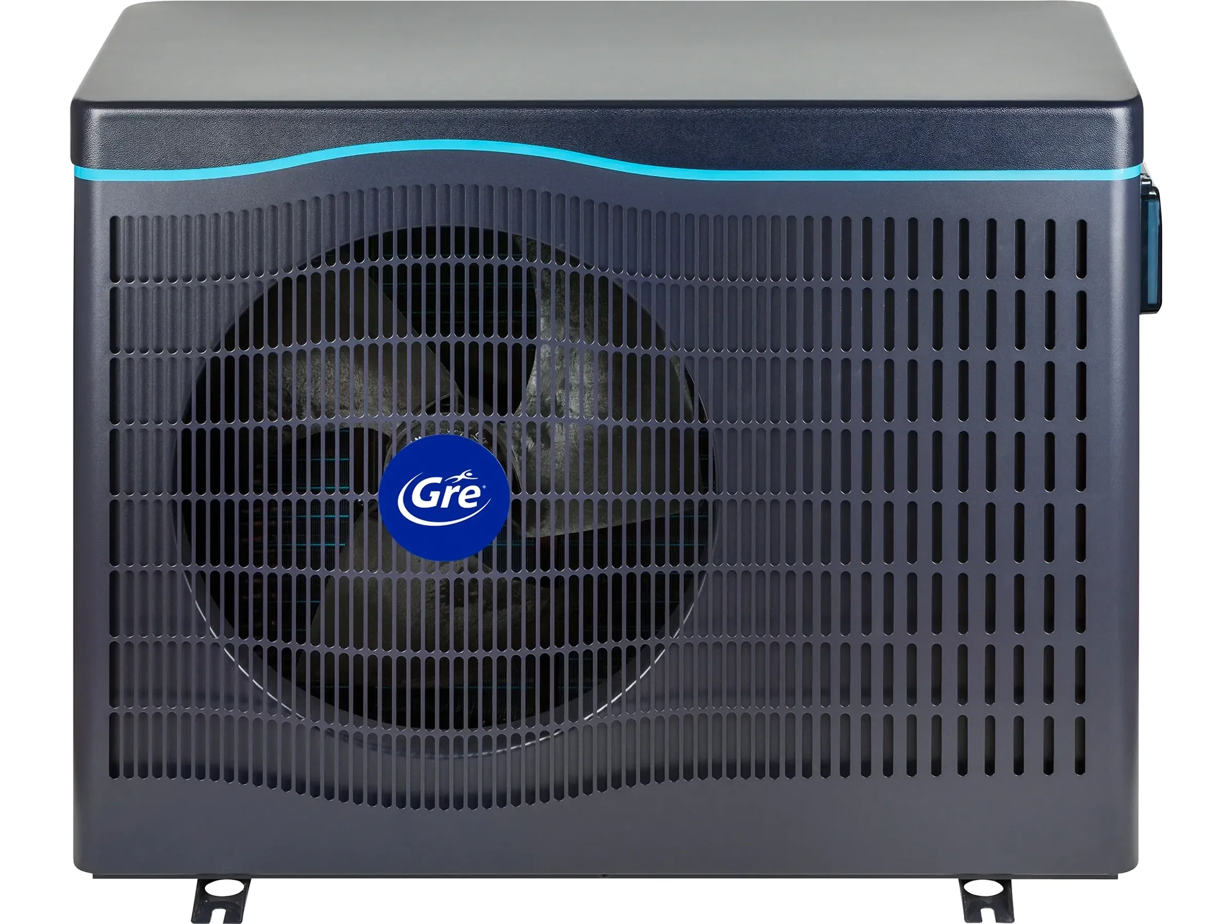 GRE Full-Inverter Pool-Wärmepumpe bis 85 m3 Grau