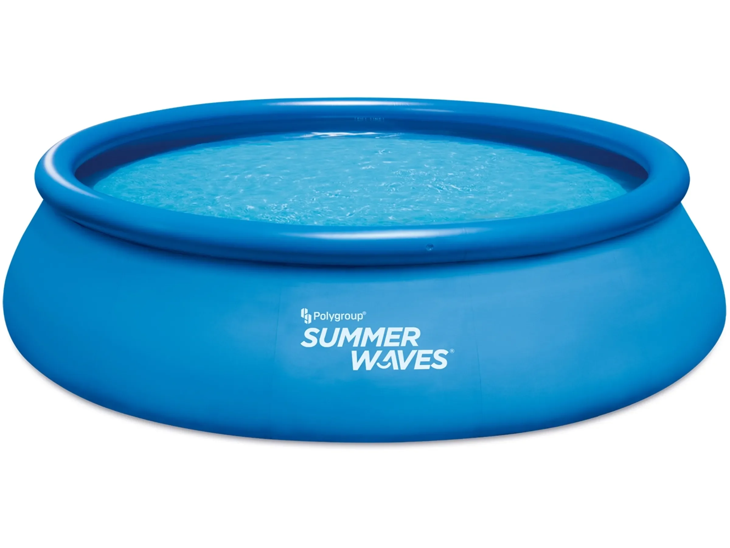 SUMMER WAVES Quick Pool aufblasbar Aufstellpool Blau 457 x 107 cm