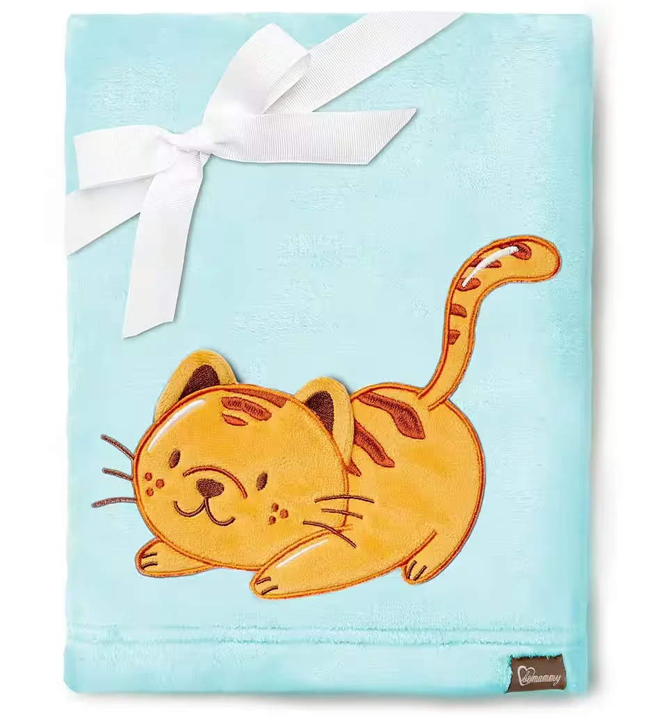 BE MAMMY Babydecke Kuscheldecke Wohndecke warm, Geschenk BE20-168