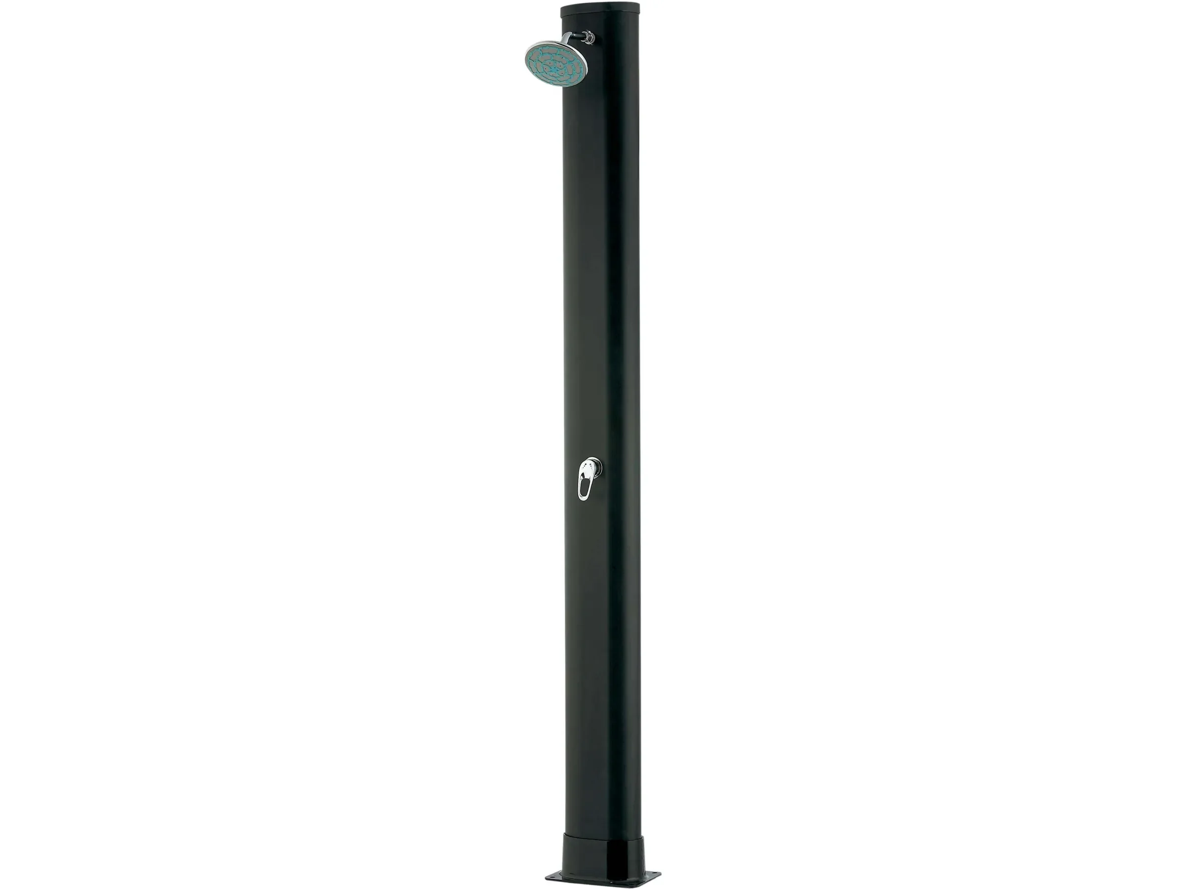 GRE PVC Solardusche 30 L Schwarz Gartendusche Außendusche
