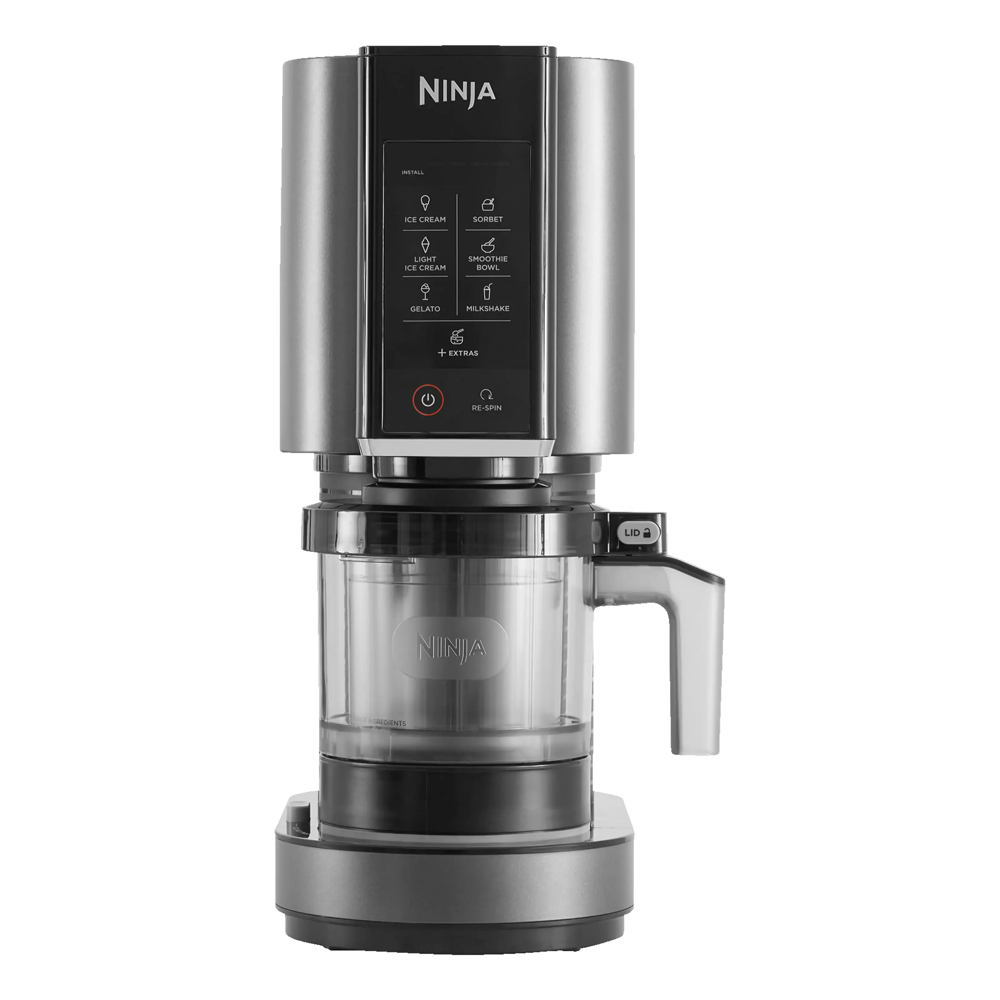 Ninja Creami NC302EU Eismaschine 800 W schwarz für Eis, Sorbet, Shakes