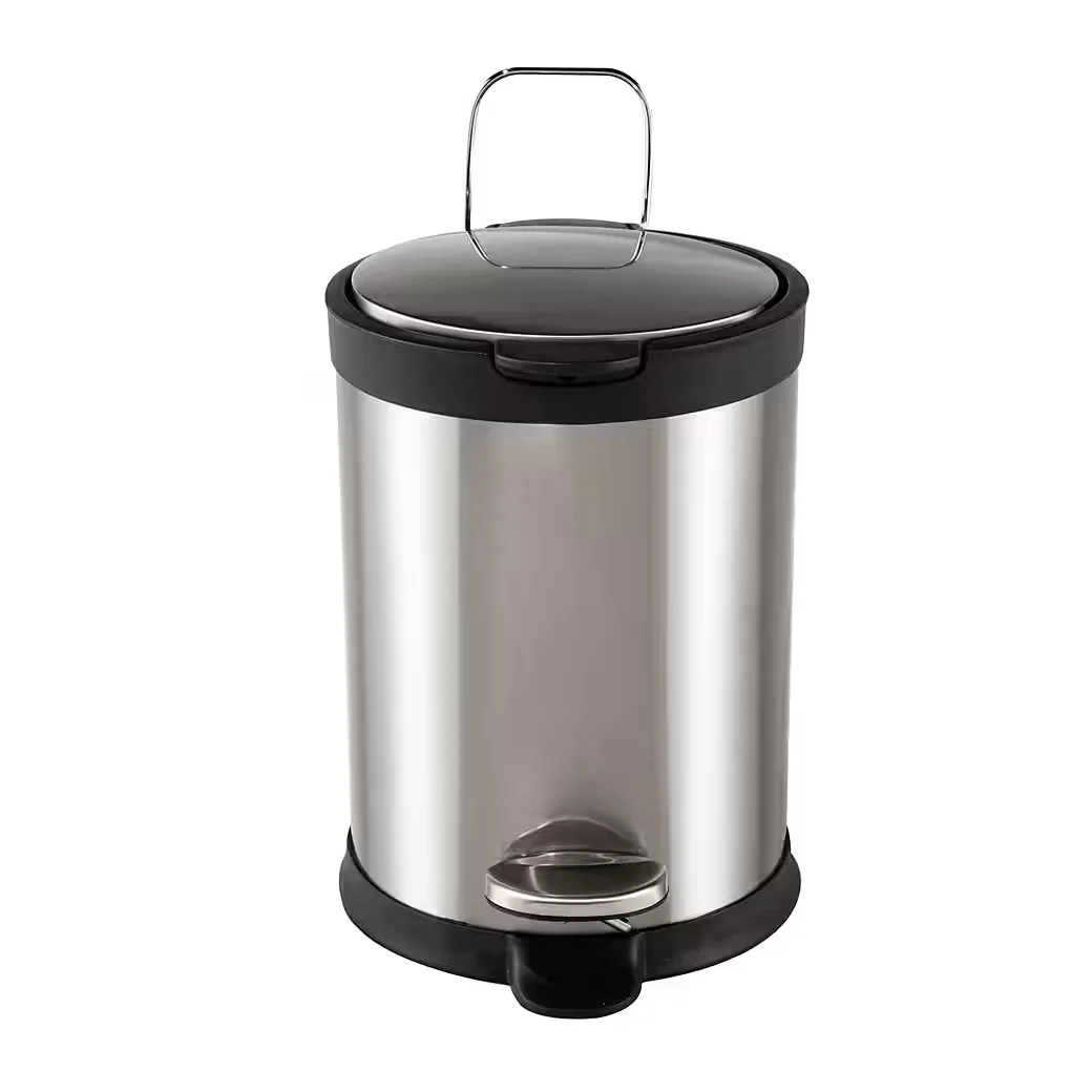 HTI-Living Kosmetikeimer Jannik 3 Liter Treteimer Edelstahl