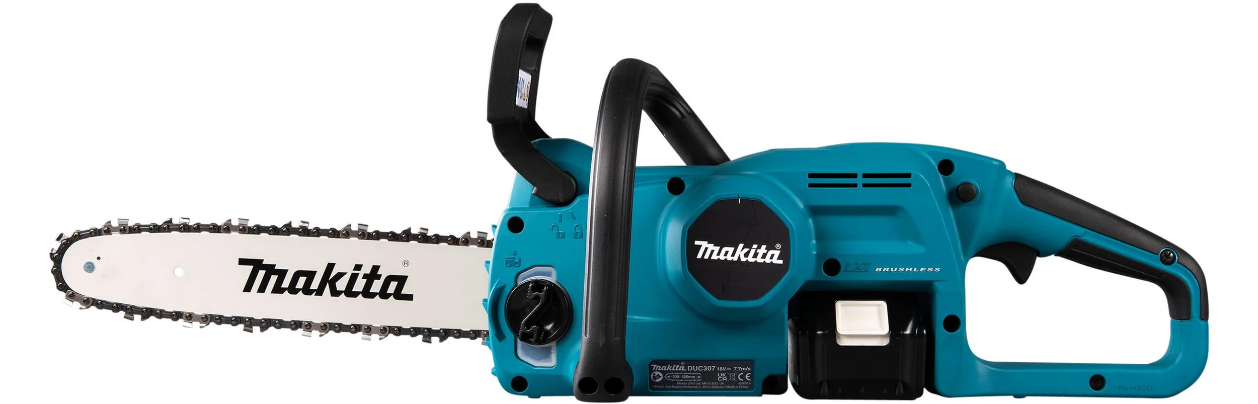 Makita Akku-Kettensäge kabellos für Gartenarbeit