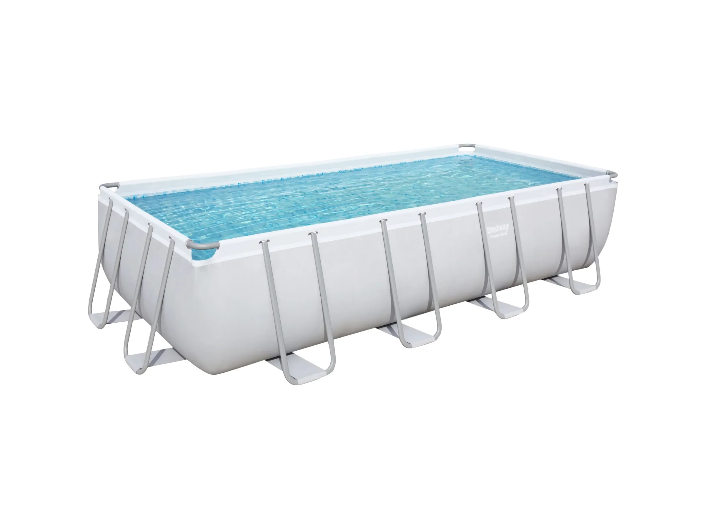 Bestway Power Steel Stahlrahmenpool Set 549x274x122 cm rechteckig