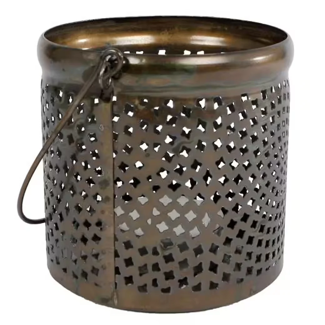 MACOSA HOME Metall Windlicht Kerzenhalter Teelichthalter Tischdeko
