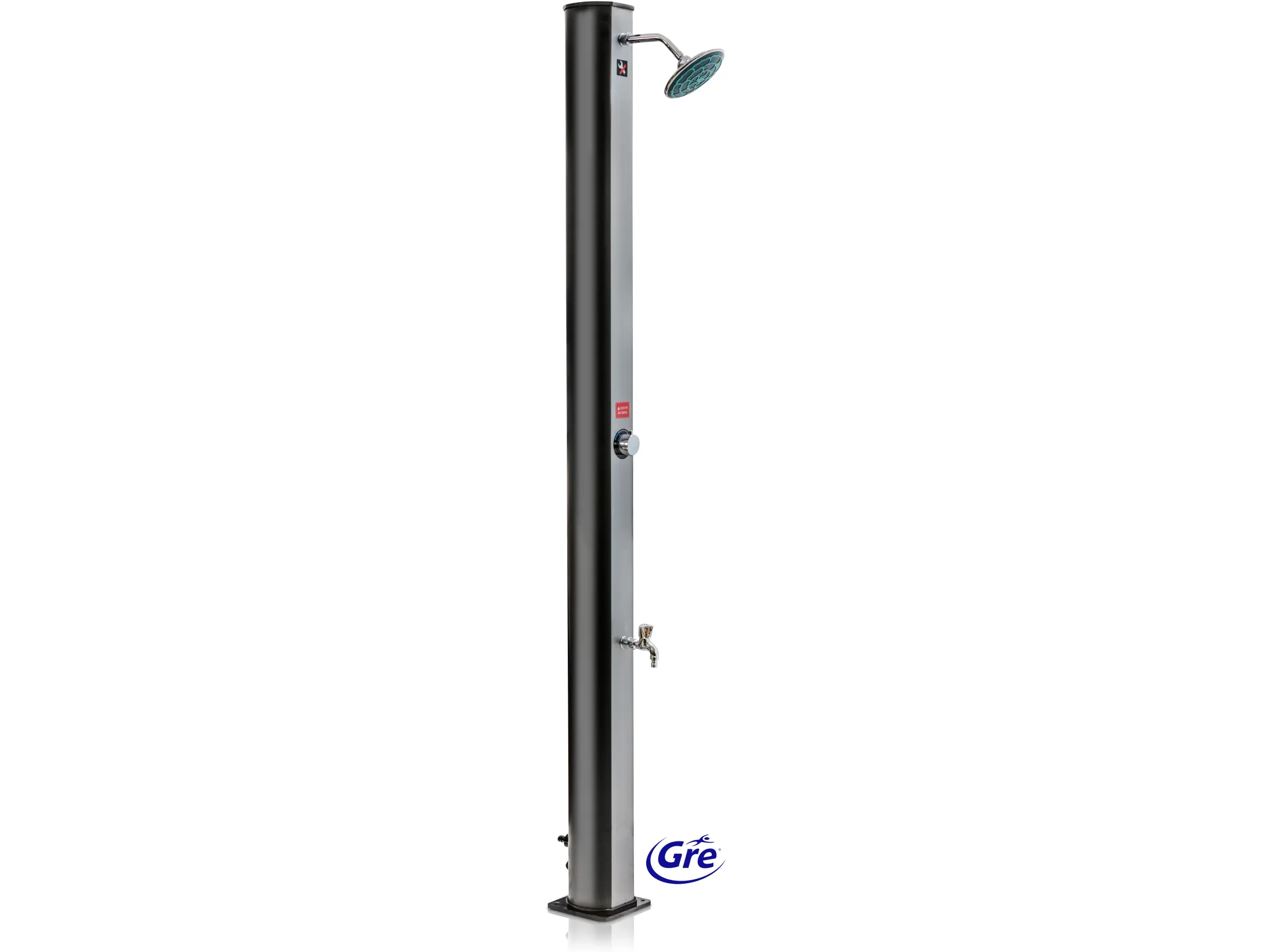 GRE PVC Solardusche 35 l Tank Außendusche für Garten und Pool