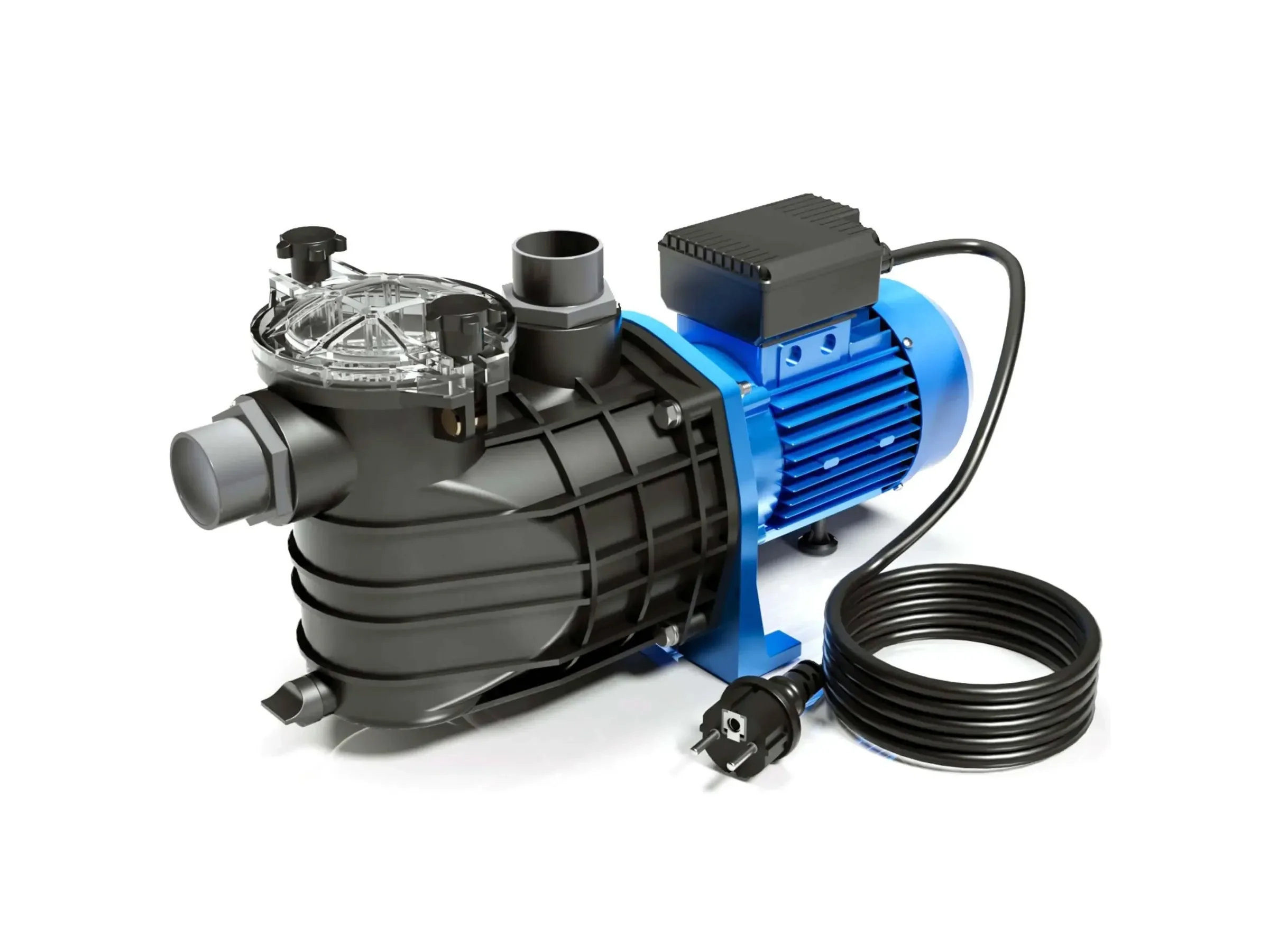 Wiltec Poolpumpe 34800 l h 3000 W Filterpumpe Umwälzpumpe Schwimmbad