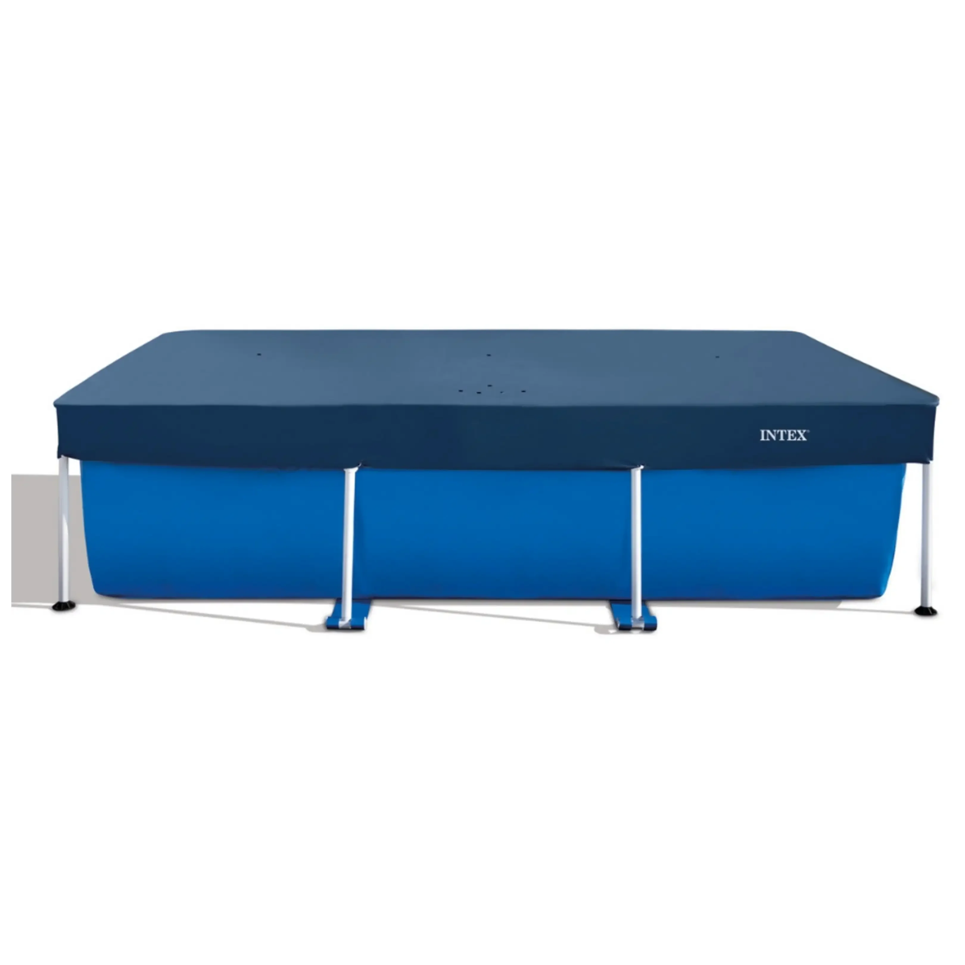 Intex Frame Aufstellpool rechteckig 220x150x60 cm mit Zubehör CB7