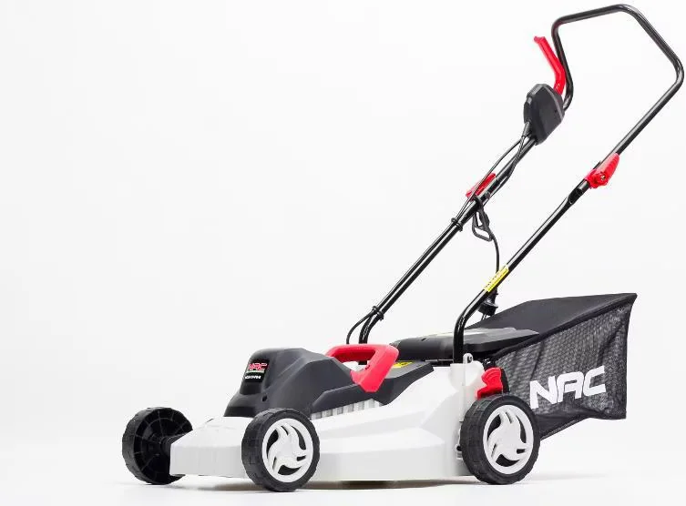 NAC Elektro Rasenmäher 1500 W 37 cm LE15-37-PB-S