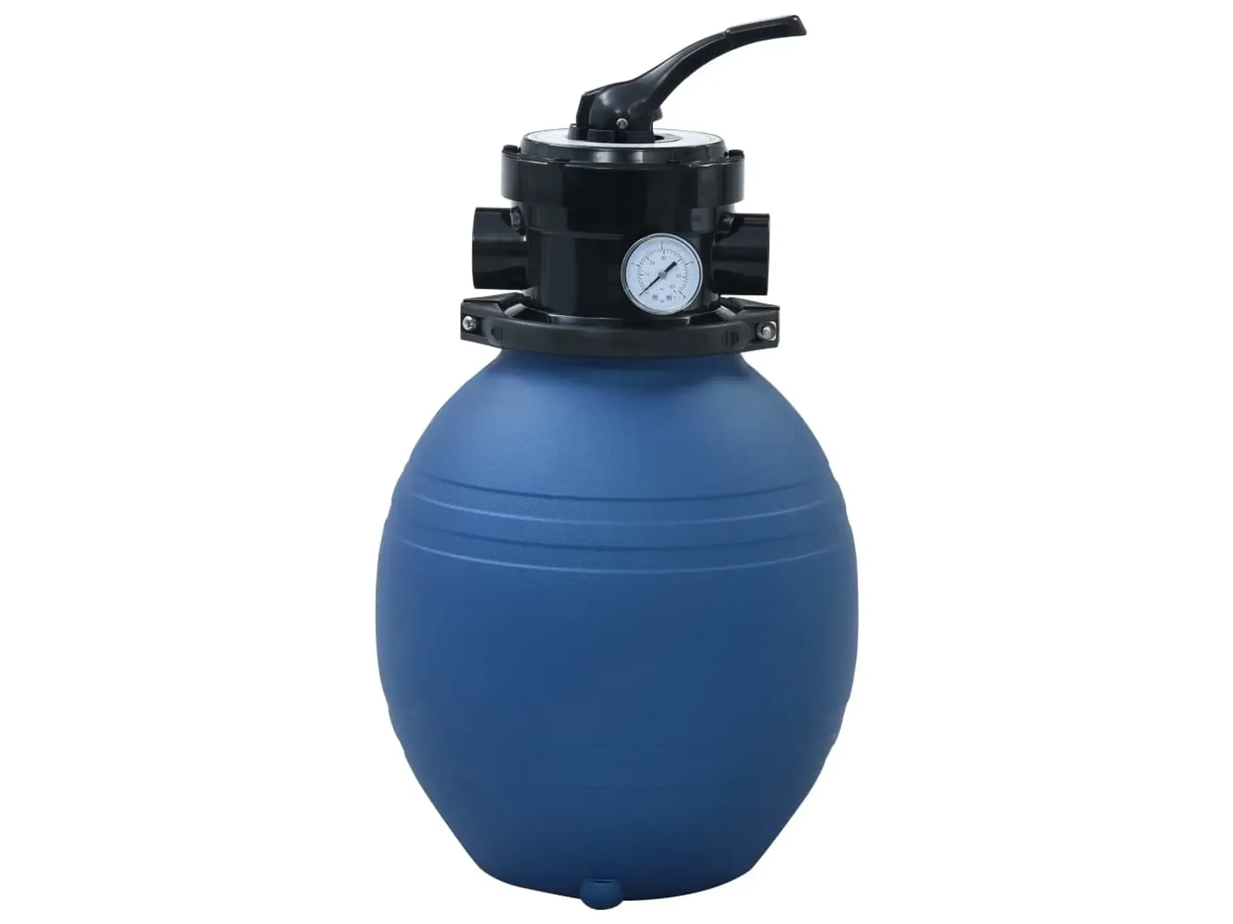 vidaXL Pool Sandfilteranlage 300 mm mit 4-Wege-Ventil blau 92246