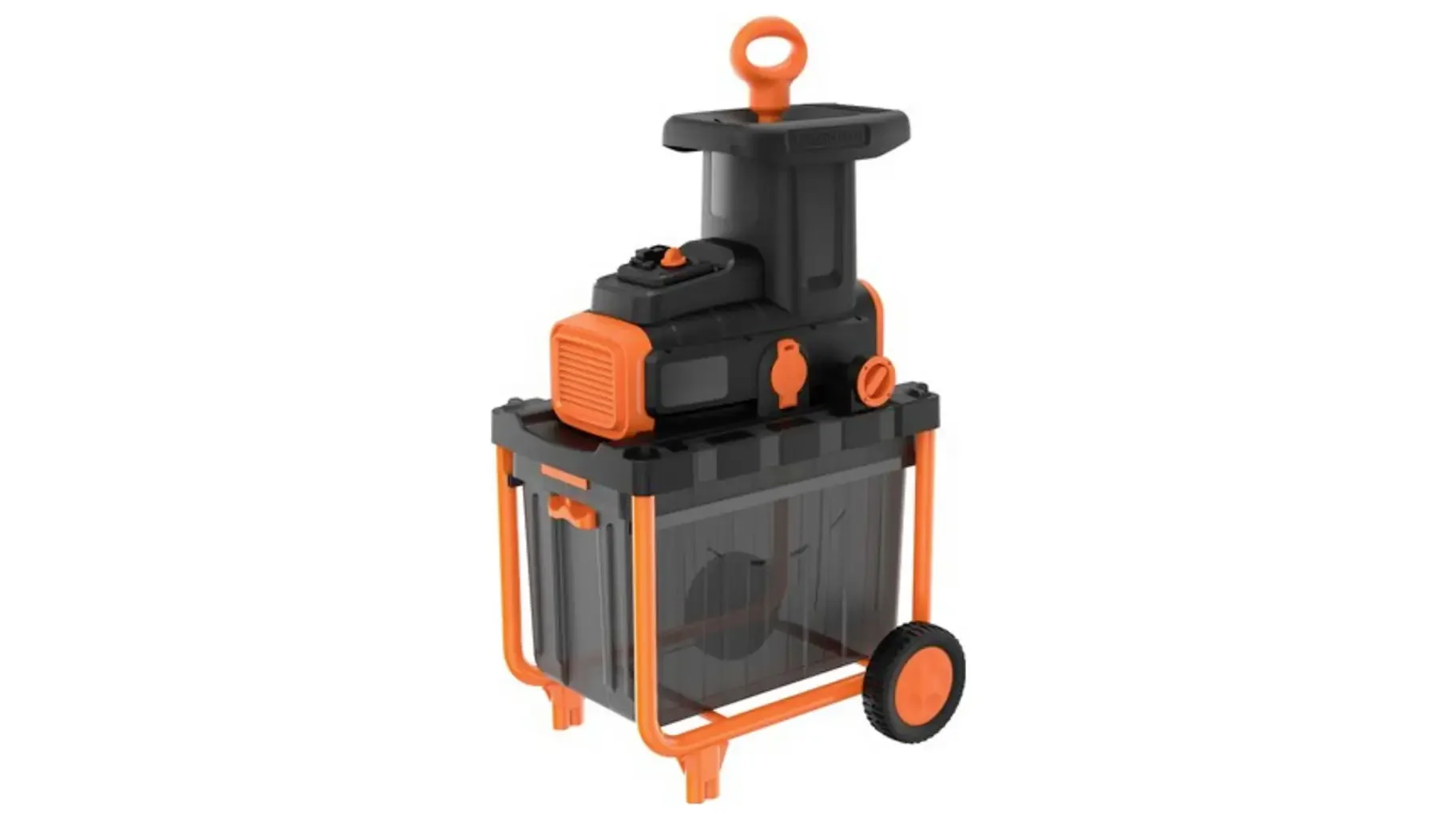 Black & Decker Elektro Walzenhäcksler 2800 W Gartenhäcksler leise