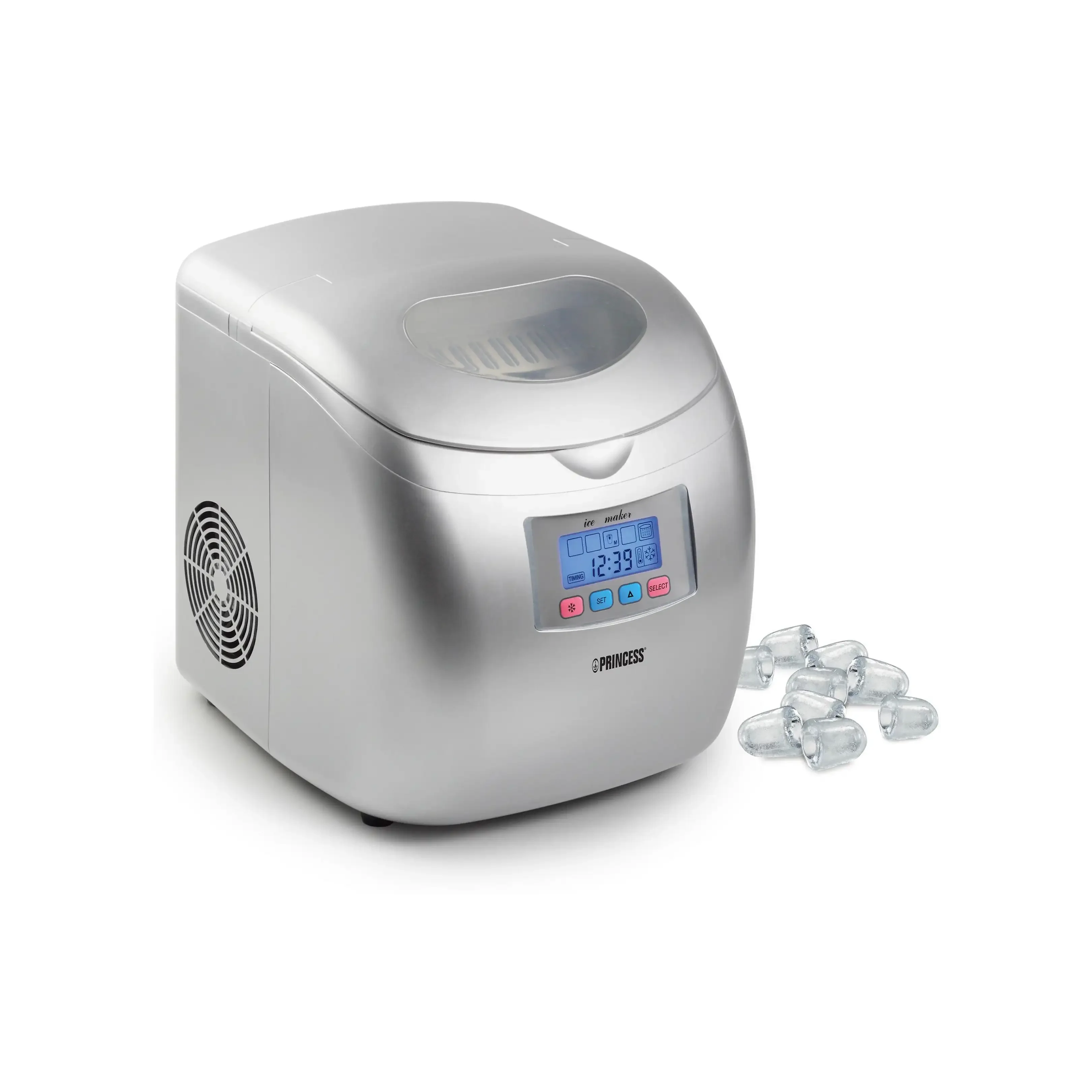 PRINCESS 283069 Ice Cube Maker Eiswürfelmaschine 120 W Silber