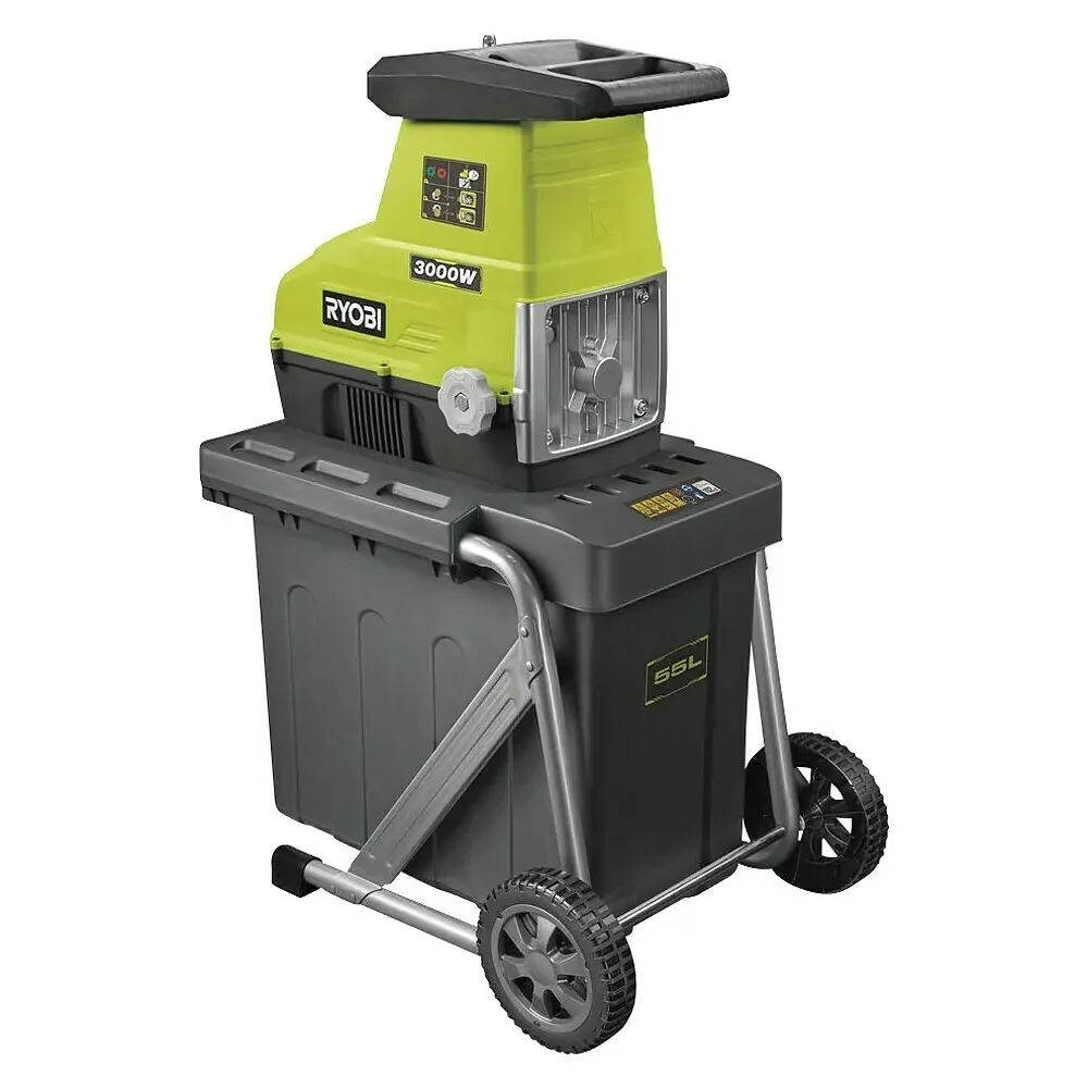 Ryobi RSH3045U Elektro Leisehäcksler Gartenhäcksler Walzenhäcksler