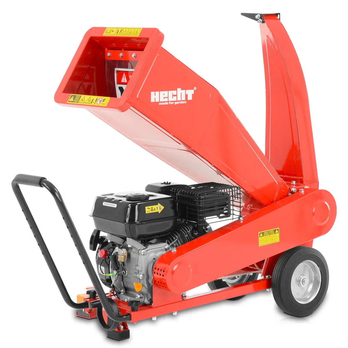 HECHT 6208 Benzin Häcksler Gartenhäcksler 7 PS Schredder Hochauswurf