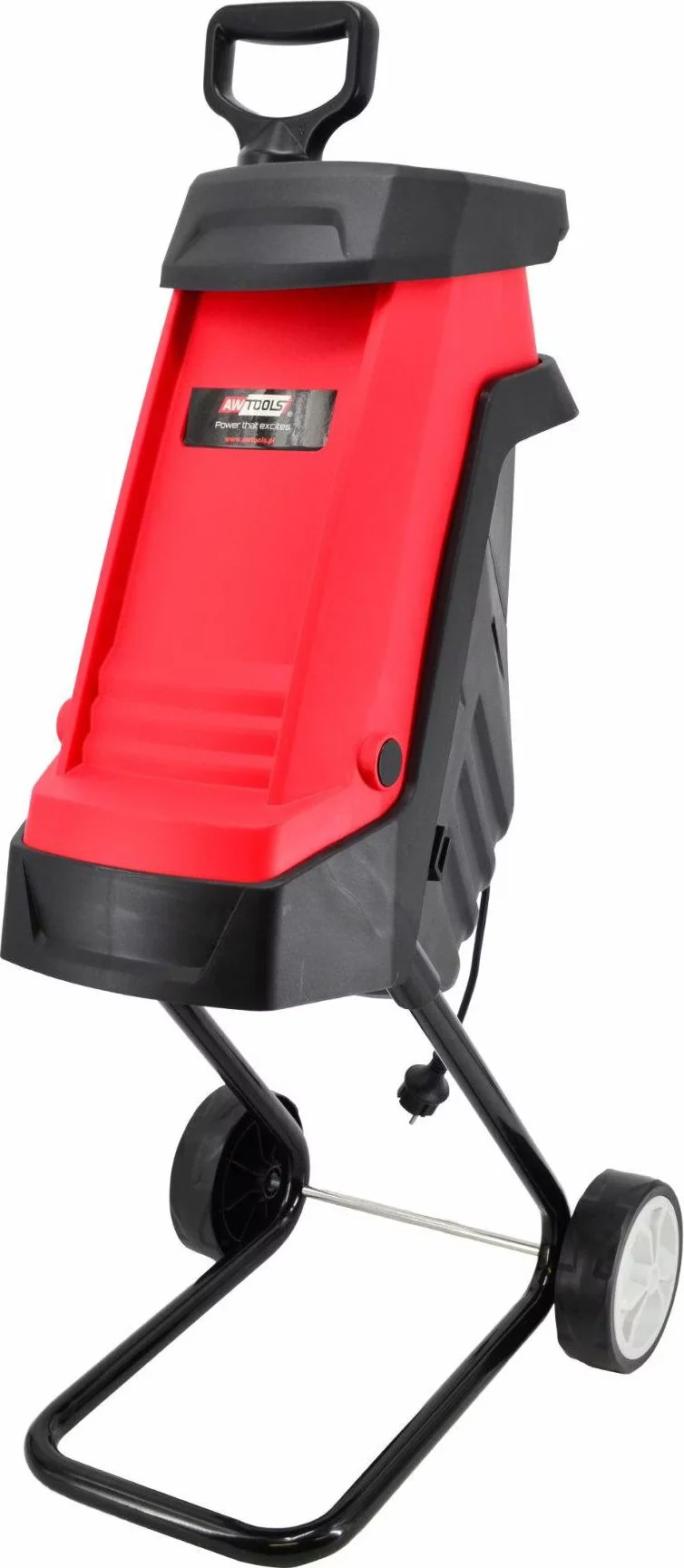 AW Tools Elektro-Holzhäcksler 2500 W Gartenhäcksler