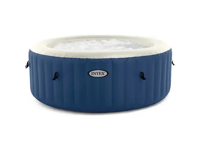Intex PureSpa Bubble aufblasbarer Whirlpool blau