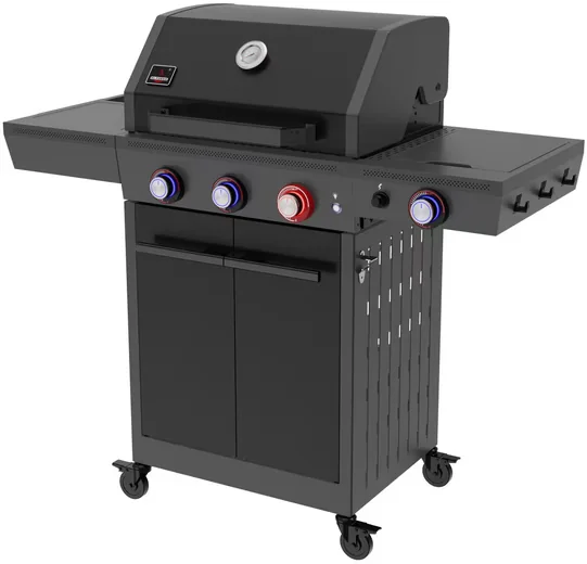 EL FUEGO Gasgrill Key West BBQ Grillwagen für Garten und Terrasse