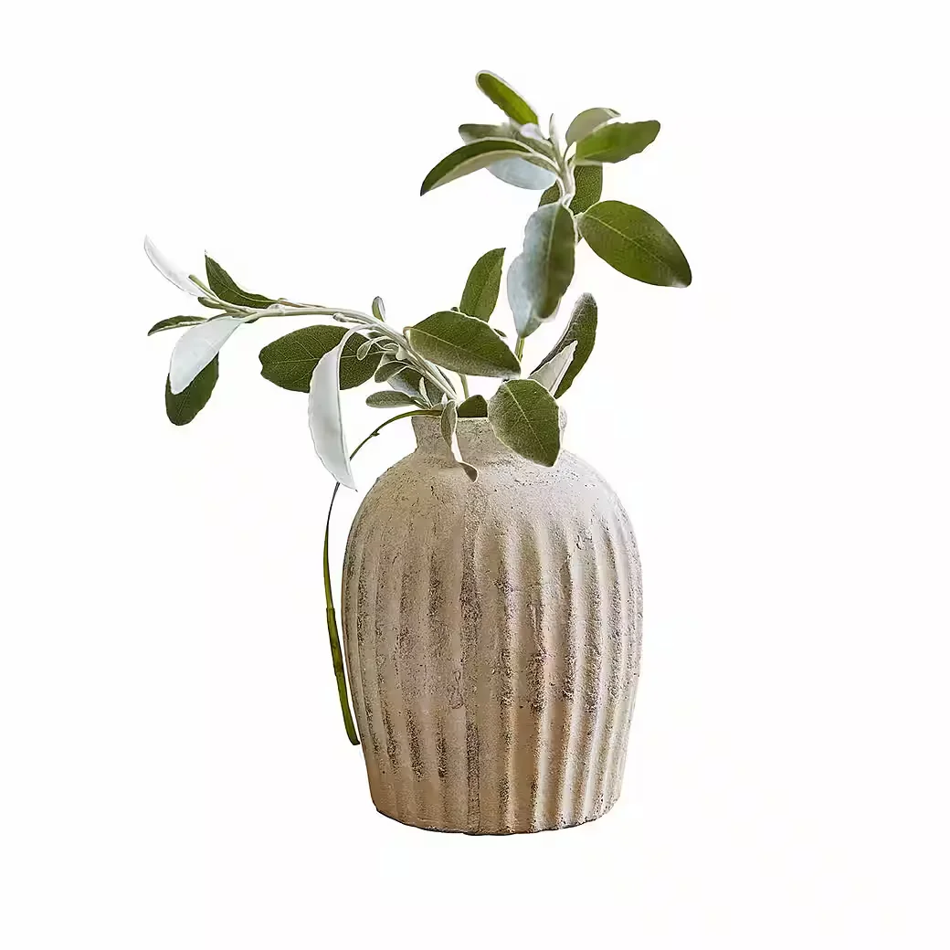 MIRABEAU Vase Melissa Tischvase antikcreme