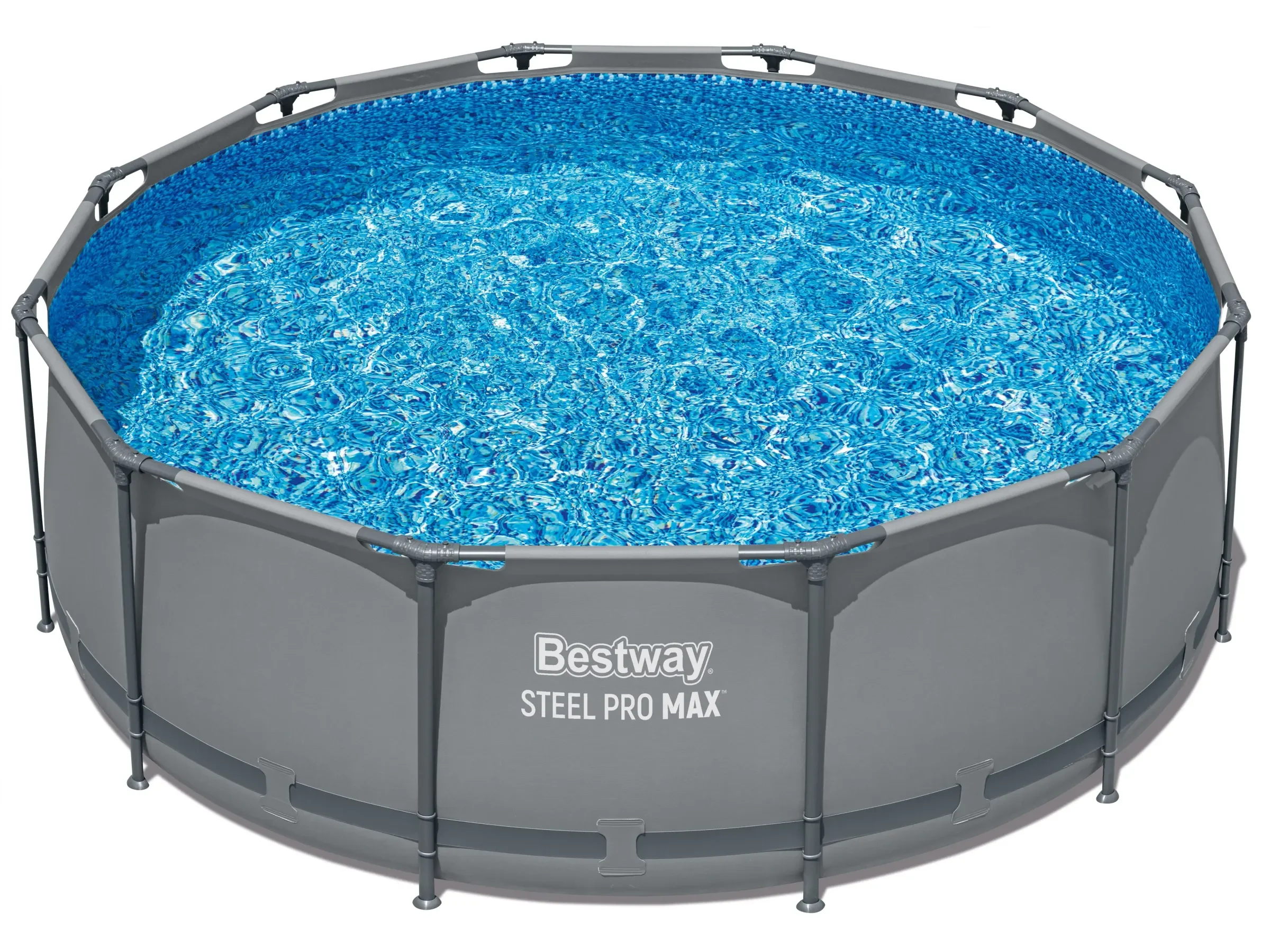 Bestway Steel Pro MAX Aufstellpool Set 366 x 100 cm Stahlrahmen