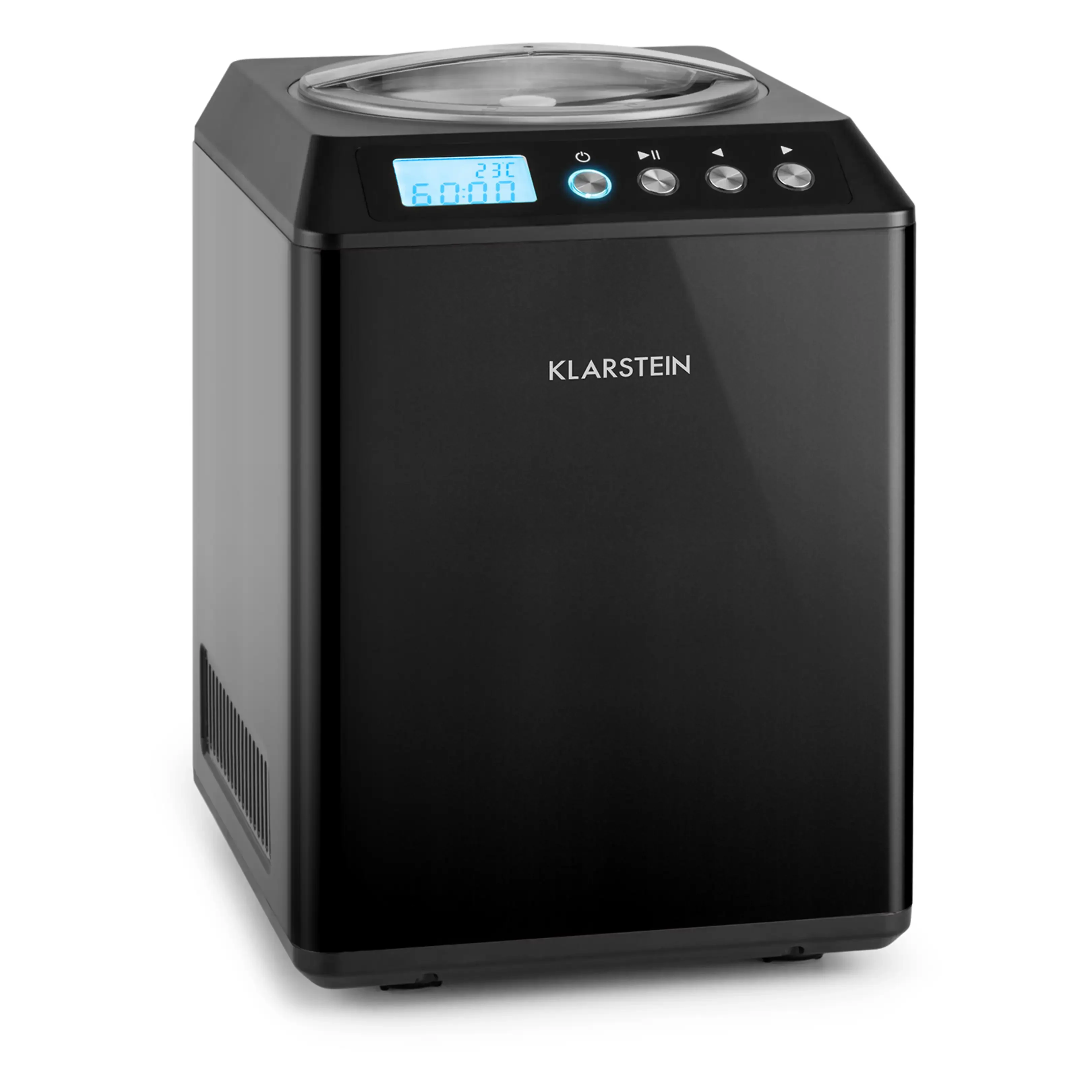KLARSTEIN Vanilly Sky Family Eismaschine Speiseeis 250 W schwarz