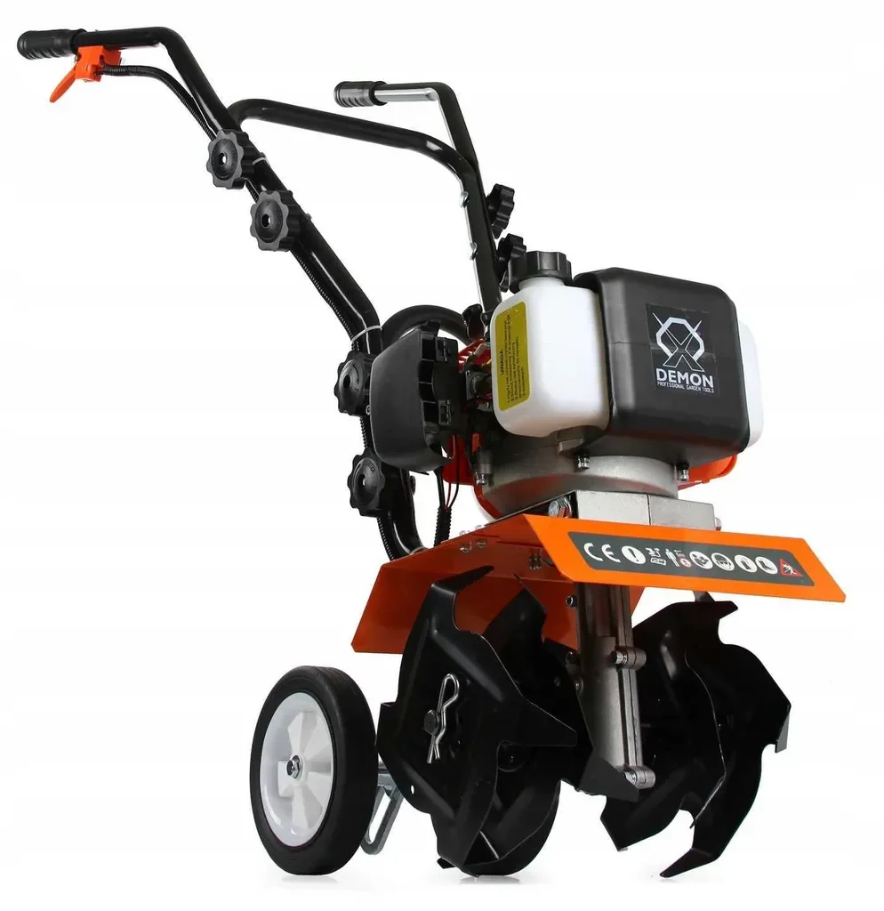 DEMON Benzin Bodenfräse Motorhacke 51,7 ccm Arbeitsbreite 30 cm