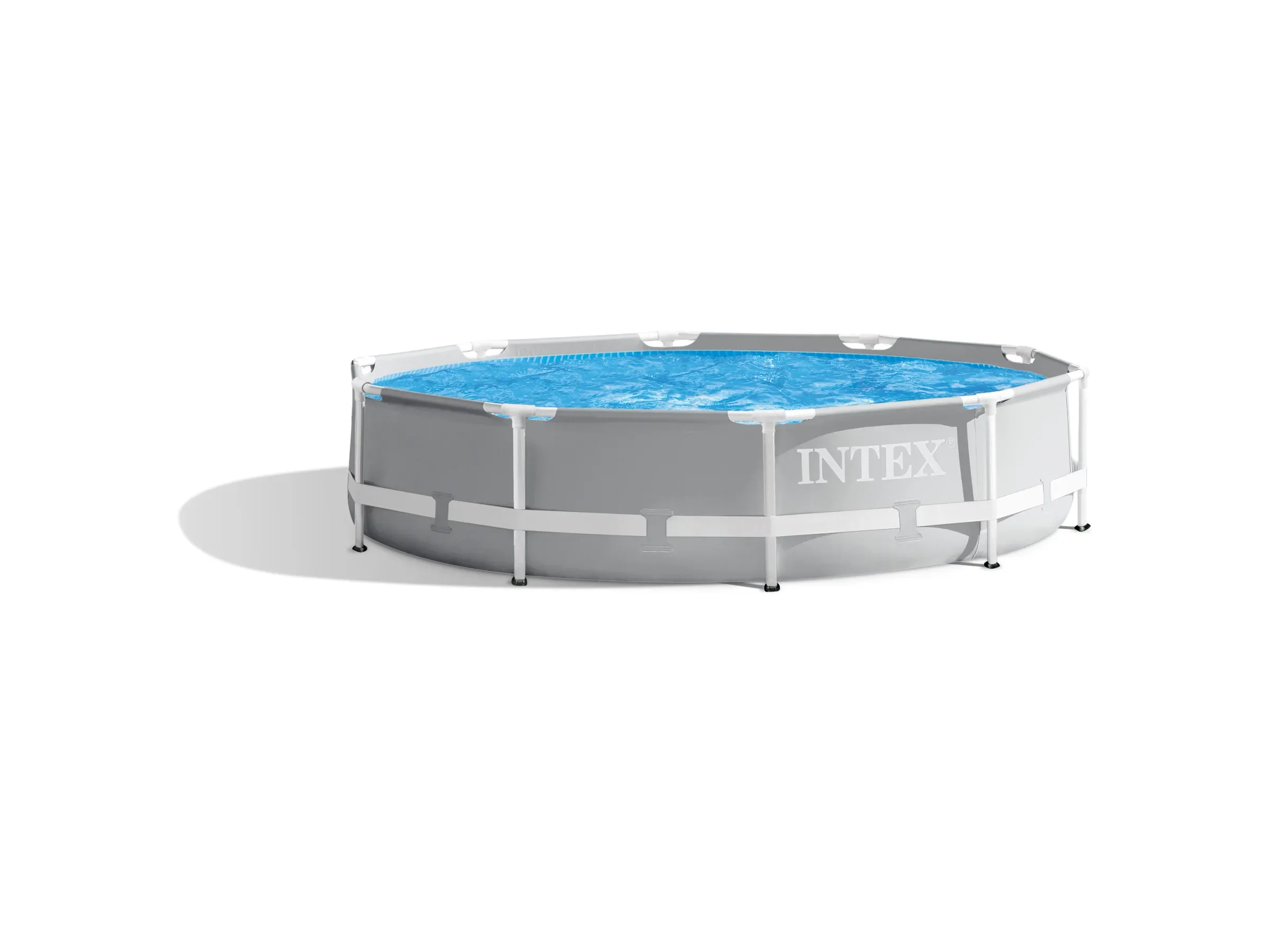 Intex Prism Frame Pool Set Rondo 305x76 cm grau Aufstellpool