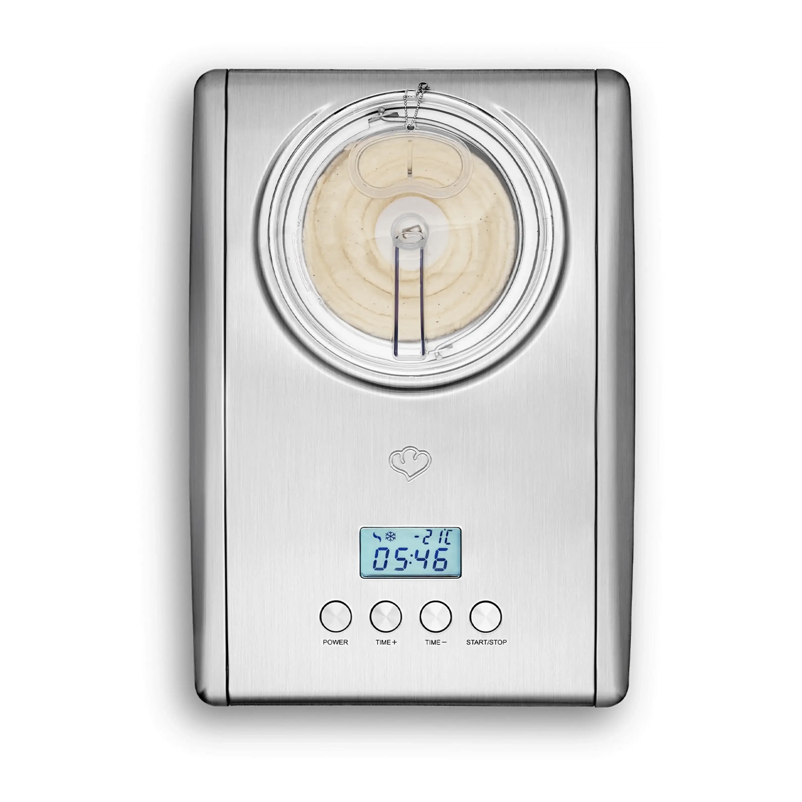 SPRINGLANE Emma Eismaschine 150 W Silber Eisbereiter