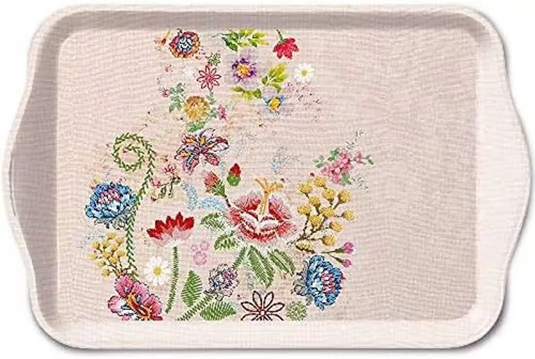 AMBIENTE LUXURY PAPER PRODUCTS Melamin Tablett 15x21 cm Kaffee Tee